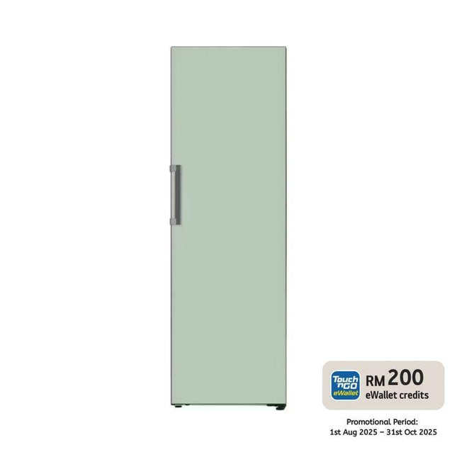LG GC-B411FGPF 386L 1-Door Fridge, Objet Series, Smart Inverter Refrigerator, Mint GCB411FGPF