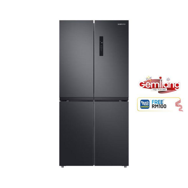 Samsung RF48A4000B4/ME 511L 4-Door Fridge Refrigerator Inverter RF48A4000B4ME
