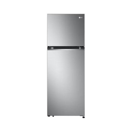 LG GV-B242PLGB 263L 2-Door Fridge, Top Freezer Refrigerator, Platinum Silver Steel GVB242PLGB