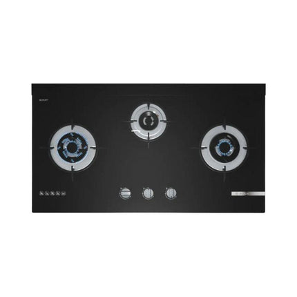 Bosch PMD93A31AX Series 4 gas hob Tempered glass