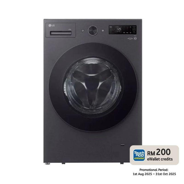 LG F2520SNEK 20KG Front Load Washer With Ai Direct Drive Washing Machine, Turbowash