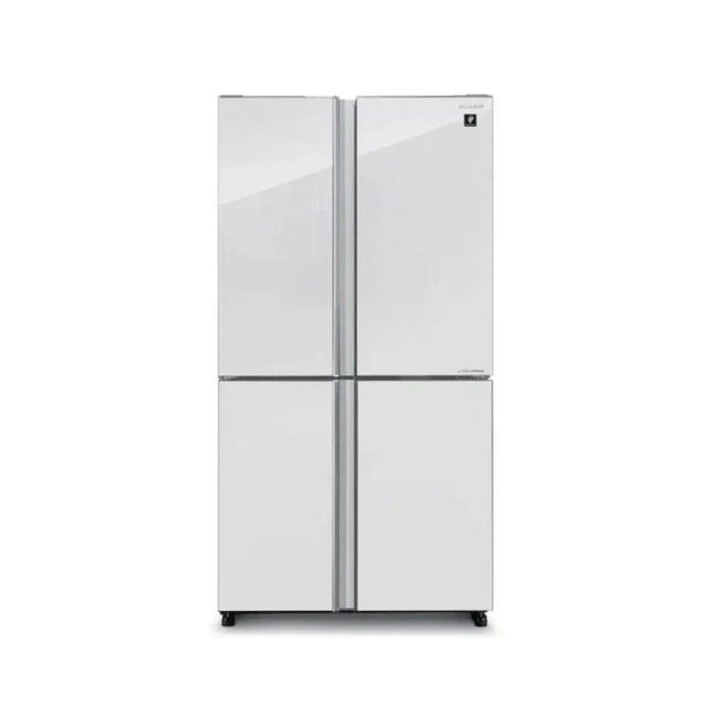 Sharp SJF921VGW 750L Avance French Door Refrigerator – Plasmacluster Ion, J-Tech Inverter, Hybrid Cooling