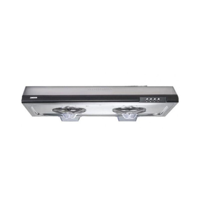 ZANUSSI ZHT961X 800m3/hr 90cm Slim Line Cooker Hood Black Stainless Steel Color ZHT961X