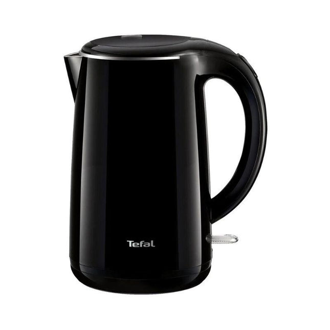 Tefal KO2608 1.7 L Safe Tea Kettle – Black, Double-Layer Insulation & 360° Base