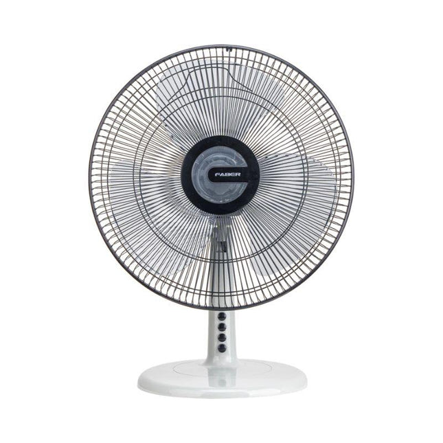 Faber FTF VIENTO 1646WH Table Fan – 16" Oscillating with 3 Speed Settings