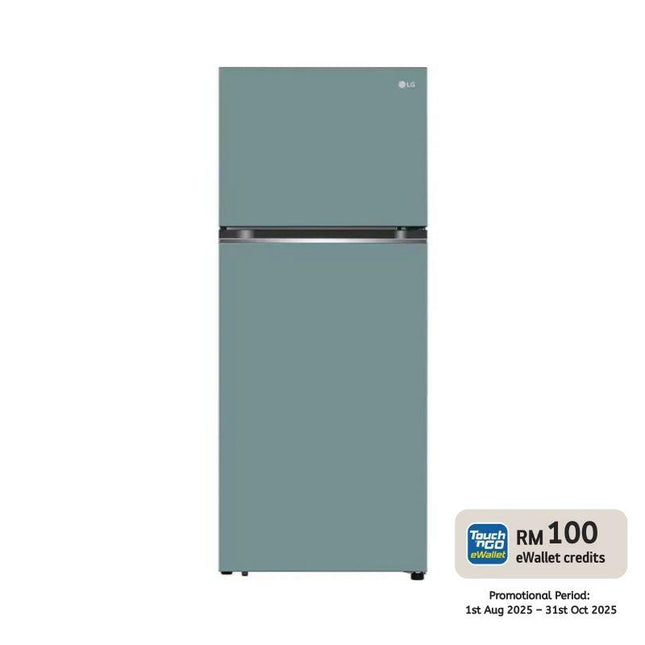 LG GN-B332PMGB 360L 2-Door Fridge, Top Freezer Refrigerator, Mint Inverter GNB332PMGB