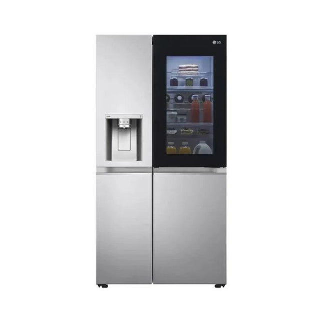 LG GC-X257CSES 674L Side-by-Side Fridge, InstaView Refrigerator Door-in-Door™ UVnano® Water Dispenser GCX257CSES