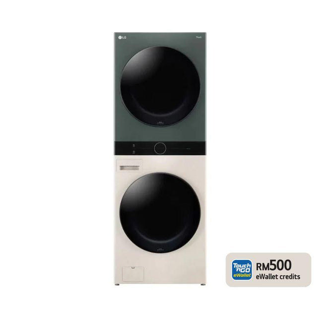 LG WT1410NHEG 14KG/10KG WashTower All-In-One Stacked Washer Dryer