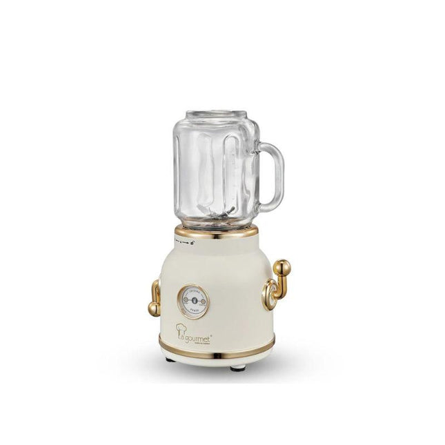 La Gourmet LGB‑08 0.6 L Retro Juice Blender – Vanilla Cream