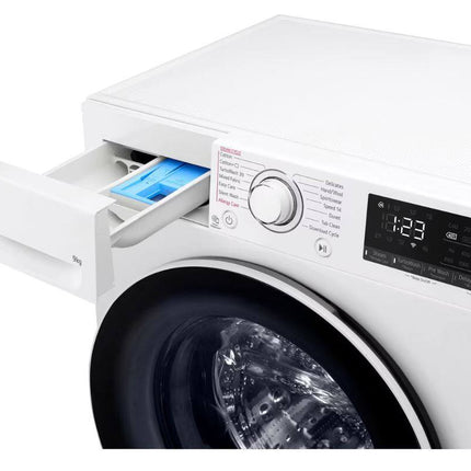 (Free Ship) LG9 kg Front Load Washer with AI Direct Drive™ and Steam™ FV1209S5WA