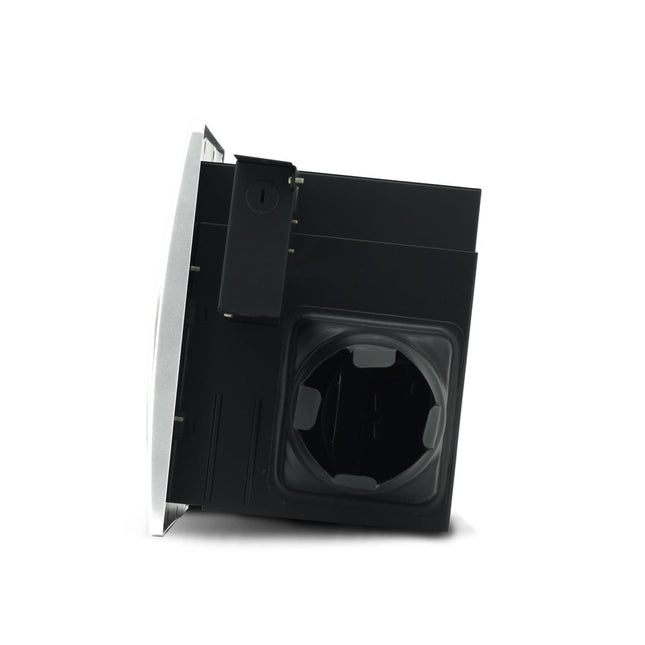 [COMBO SET] AireGard AS-9020 D2 Air Ventilation Exhaust Fan (Square) (Silver) AS9020D2 + Wall Vent Ducting Kit