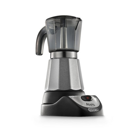 Delonghi Alicia Plus Electric Moka Pot EMKM6.B Automatic Shut Off Keep Warm 6 Cups EMKM6B Mesin Kopi