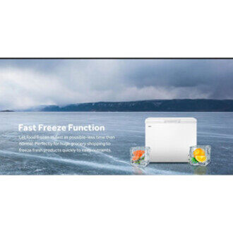 [5 Star] Haier 146L 6-in-1 Convertible Chest Freezer / 150h Cooling Retention / Anti-Bacterial - BD-188HMC