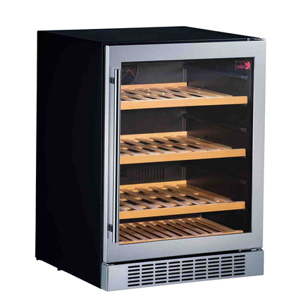 [FREE PORTABLE BLENDER] Tuscani BELLONA 45SS Wine Cellar Chiller Cooler Cabinet 42 Bottles Stainless Steel Door Single Zone 145L - BELLONA45SS