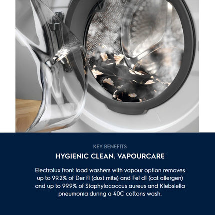 Electrolux 11KG UltimateCare™ 900 INVERTER Front Load Washer | EWF1141R9WB (Washing Machine Mesin Basuh Mesin Cuci 洗衣机 )