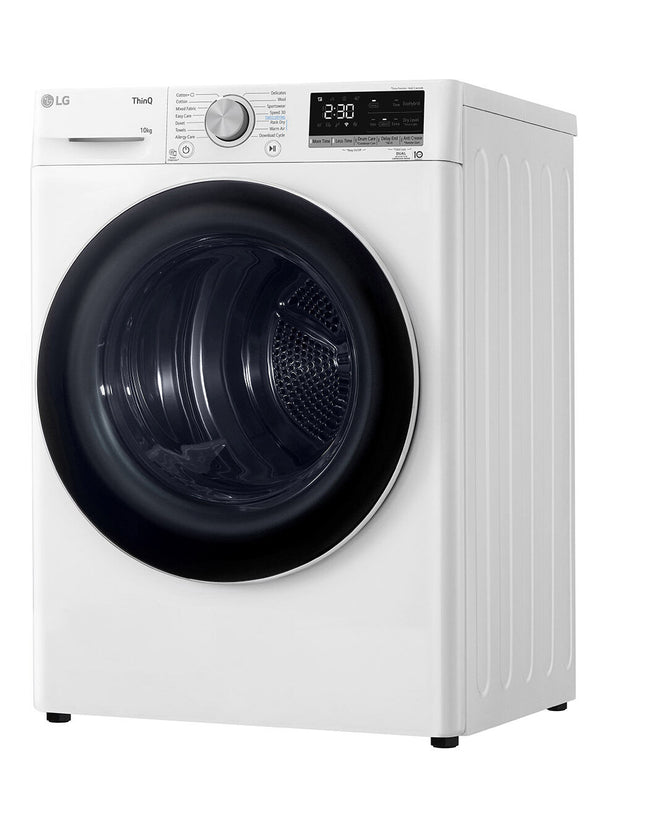 Local warranty LG 10kg Dual Inverter Heat Pump ™ Dryer with Auto Cleaning Condenser RH10VHP2W