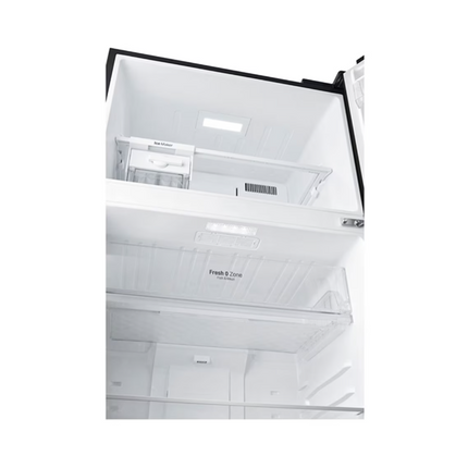 {FREE SHIPPING} LG 516L Top Freezer Fridge GN-H602HXHM Refrigerator Inverter Fridge GNH602HXHM (Black Steel) Peti Sejuk