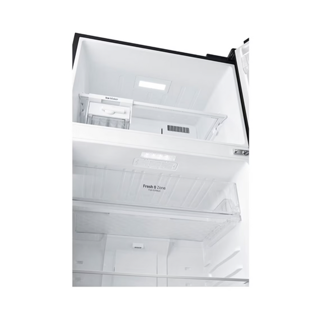 {FREE SHIPPING} LG 516L Top Freezer Fridge GN-H602HXHM Refrigerator Inverter Fridge GNH602HXHM (Black Steel) Peti Sejuk