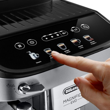 Delonghi ECAM290.31.SB Magnifica Evo Silver Black - Fully Automatic Coffee Maker Machines ECAM290.31SB