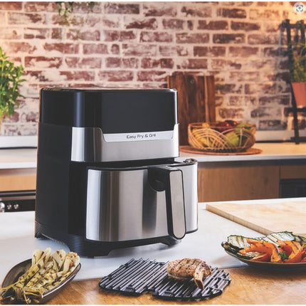 Tefal 4.2L Air Fryer Easy Fry & Grill Deluxe (XL size) EY501D  / EY505D Digital Airfryer