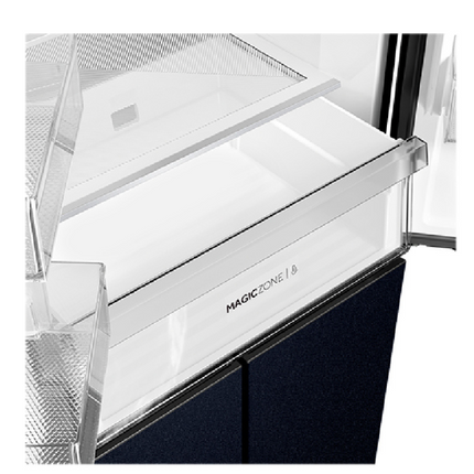 Haier Multi Door Series Refrigerator HRF-IM480MG(B) Twin Inverter 406 Litre Capacity HRFIM480MGB Peti Ais