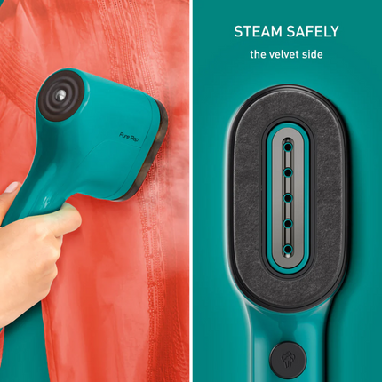 Tefal DT2024 (Teal Green) Pure Pop Handheld Garment Steamer | ESH