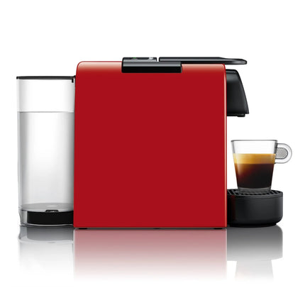 Nespresso D30-ME-RE-NE Essenza Mini Fully Automatic Capsule Espresso Coffee Pod Machine (Red) - D30MERENE