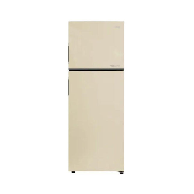 Haier HRF‑IT418XM(BE) 418 L 2‑Door Twin Inverter Refrigerator – Metal Beige