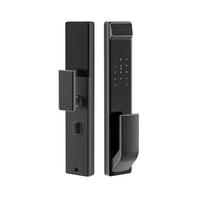 AEGLOC SDL-T50 Digital Fingerprint Digital Rim Door Security Lock Digital Push Pull Door Security Lock SDLT50
