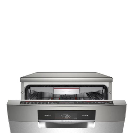 Bosch SMS8YCI01E 14‑Place Freestanding Series 8 Dishwasher, Stainless Steel