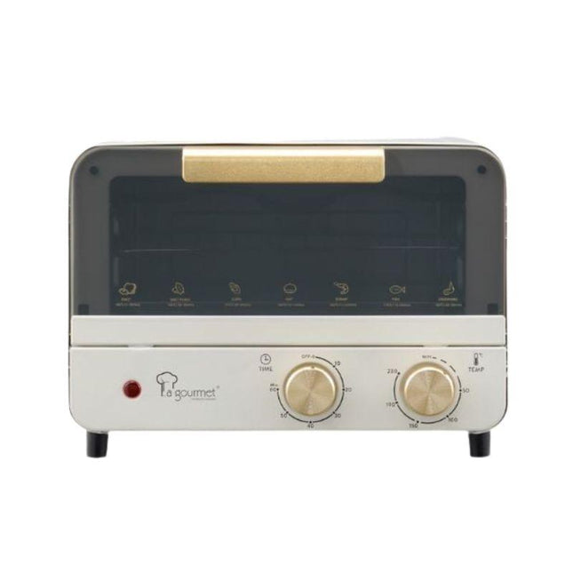 La Gourmet EO12RD 12 L Healthy Electric Oven – Vanilla Cream / Beige