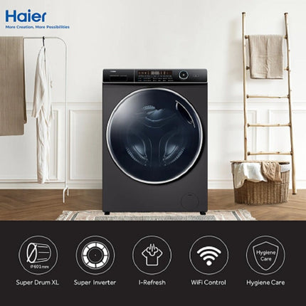 HAIER 15kg/10kg Super Inverter Front Load Washer Dryer HWD150-BP14986ES8U1