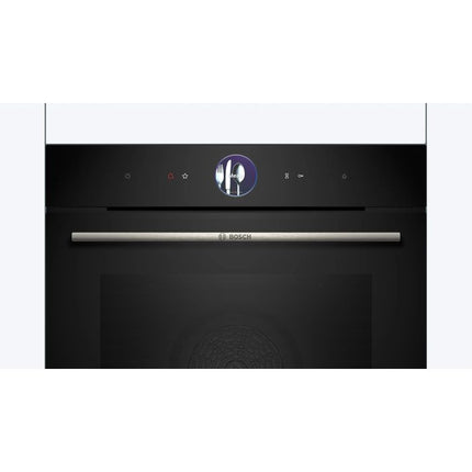 Bosch HSG7364B1 Built-In Steam Oven Series 8 60 cm Black