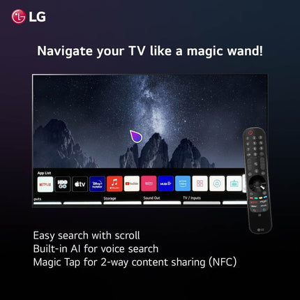 LG 43" 4K Smart UHD TV UQ70 Series 43UQ7050PSA with AI ThinQ® (2023)