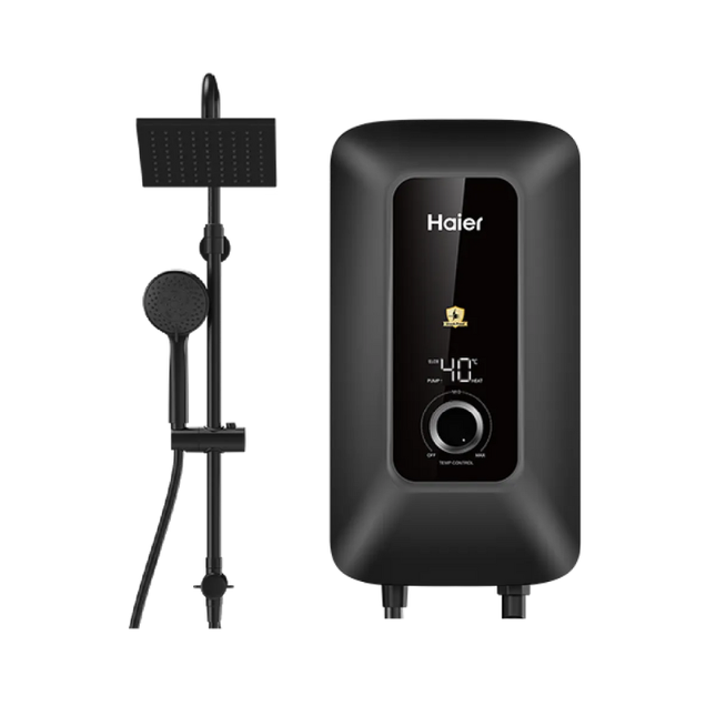 Haier EI42E-KP3B-RS(MY) DC Pump Inverter 4.2 kW Water Heater with Silent Pump & Digital Knob (11 Safety Features)