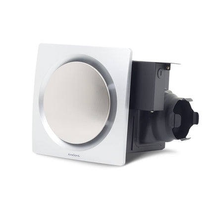 AireGard AS-6090-D1 Air Ventilation Exhaust Fan Silent Series (Silver) (Round) 80CFM 4" / 4 Inches - AS6090D1/AS-6090-D1