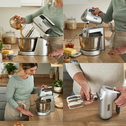 Kenwood HMP54.000SI Chefette Mixer Silver
