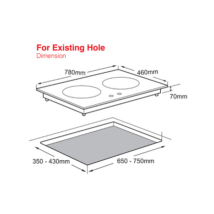 SENZ ENZO SZ-CH8360AC intelSync Cooker Hood with Nano Coating Glass Panel SZCH8360AC SZ-GS980FL SZGS980FL Hud