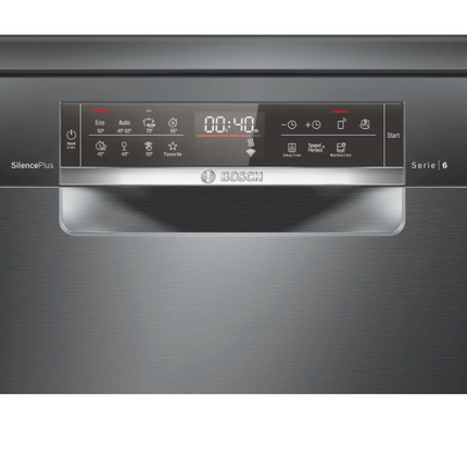 BOSCH SERIES 6 DISHWASHER 60 CM  BLACK SMS6ECC51E