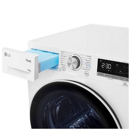 Local warranty LG 10kg Dual Inverter Heat Pump ™ Dryer with Auto Cleaning Condenser RH10VHP2W