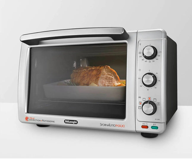 Delonghi Sfornatutto Maxi EO32852 Electric Oven 32L Rotisserie Double Glazed Door