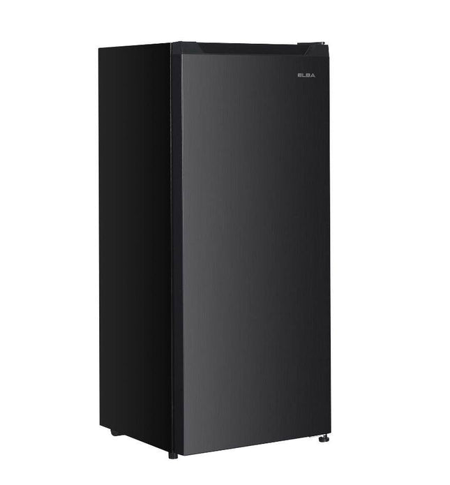 ELBA ER-Q1856(GR) 185L Single Door Refrigerator Semi Auto Defrost Direct Cool System ERQ1856GR Peti Ais