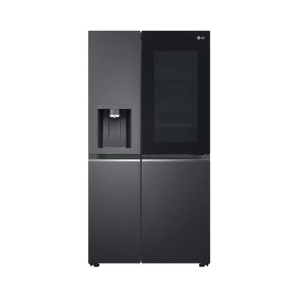 LG GC-X257CQES 635L  Side-by-Side Fridge, Door-in-Door Refrigerator, Instaview Water Ice Dispenser ThinQ