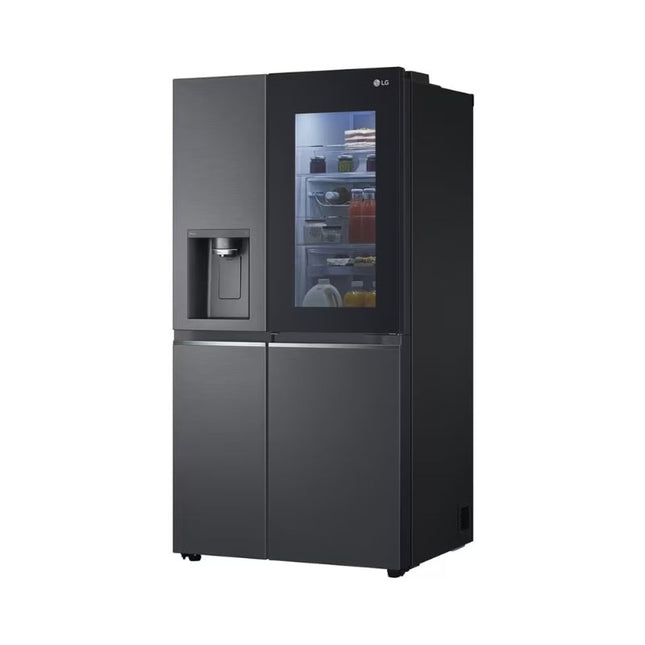 LG GC-X257CQES 635L  Side-by-Side Fridge, Door-in-Door Refrigerator, Instaview Water Ice Dispenser ThinQ