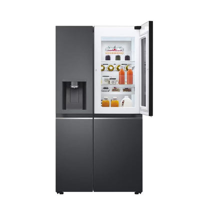 LG GC-X257CQES 635L  Side-by-Side Fridge, Door-in-Door Refrigerator, Instaview Water Ice Dispenser ThinQ