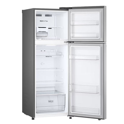 [SAVE 4.0] LG GV-B242PLGB 263L 2-Door Top Freezer Fridge in Platinum Silver Steel / GVB242PLGB