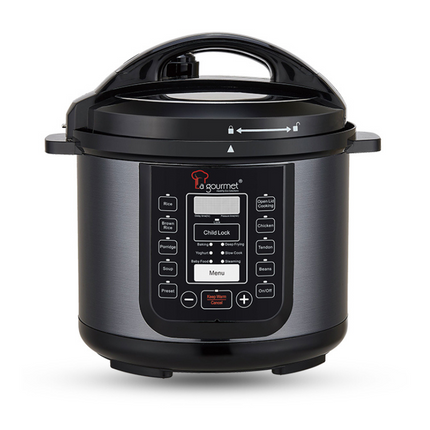 La Gourmet 4 Litre Pressure Cooker XLTX40-D8 Auto Cover Sensor Child Lock XLTX60-D17FY (6L) XLTX40D8 Peiuk Tekanan
