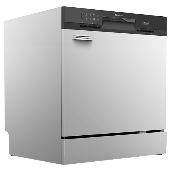 Toshiba DW-08T3(S)-MY TABLE 8 Place Settings Table Top Dishwasher