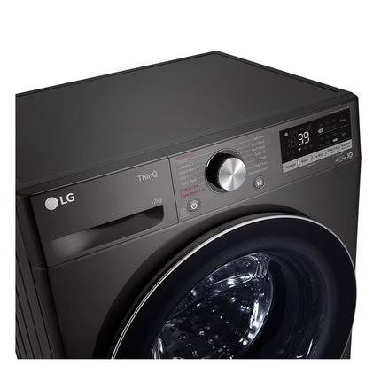 LG 12kg Front Load Washer FV1412S3B with AI Direct Drive™ and TurboWash™360˚