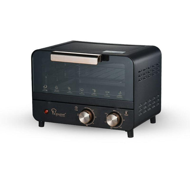 La Gourmet EO12RD 12 L Healthy Electric Oven – Matt Black